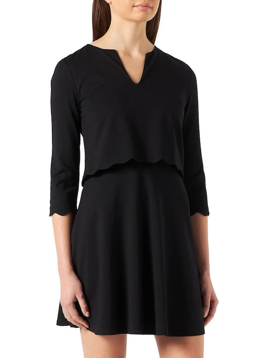 Damenkleid Naf Naf Klucell Schwarz Mini Klassisch XXS