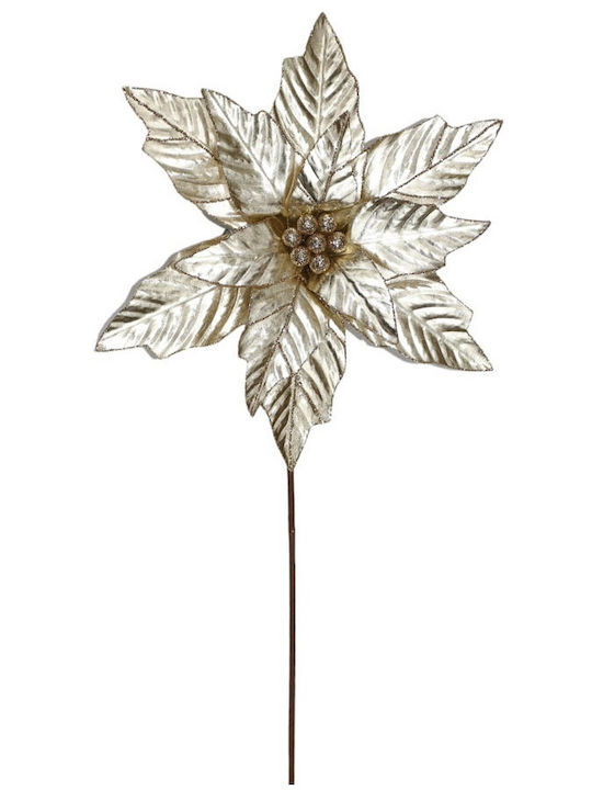 Weihnachtskranz Dekorative Blume Länge 50cm Gold