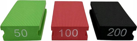 Falon-Tech Falon-Tech Schleifpads 60x95mm Set 3 Stück