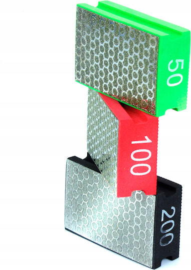 Falon-Tech Falon-Tech Schleifpads 60x95mm Set 3 Stück