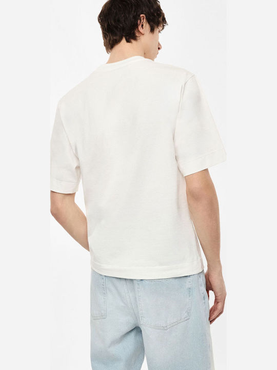 Short Sleeve White Blouse