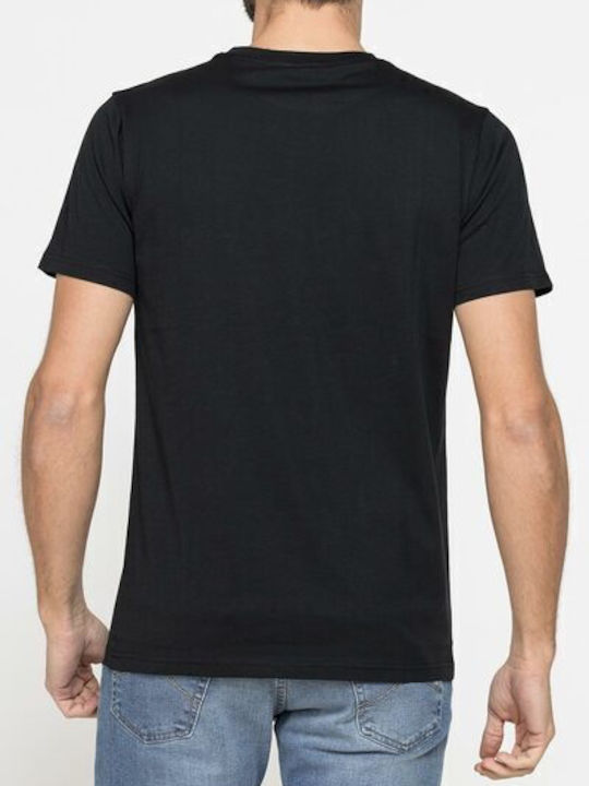 Short Sleeve Black Blouse