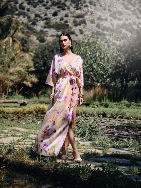Summer Maxi Dress for Wedding / Christening Pink