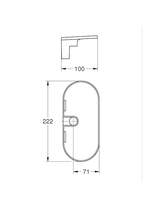 Grohe Acryl Seifenschale