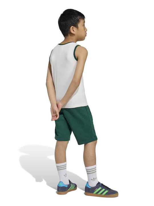 adidas Kids Set with Shorts Summer 2 Pieces Green