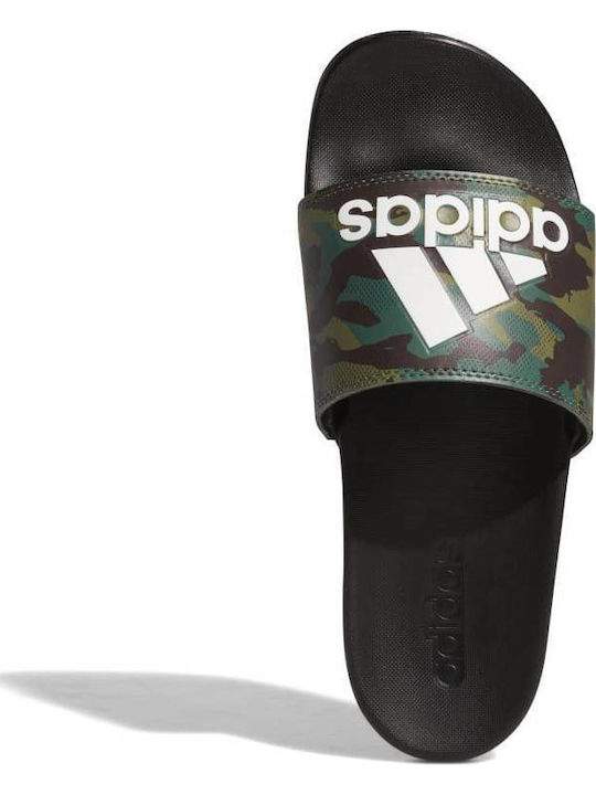 Adilette Cloudfoam Plus Logo Men's Slides Core Black / Core Black / Cloud White