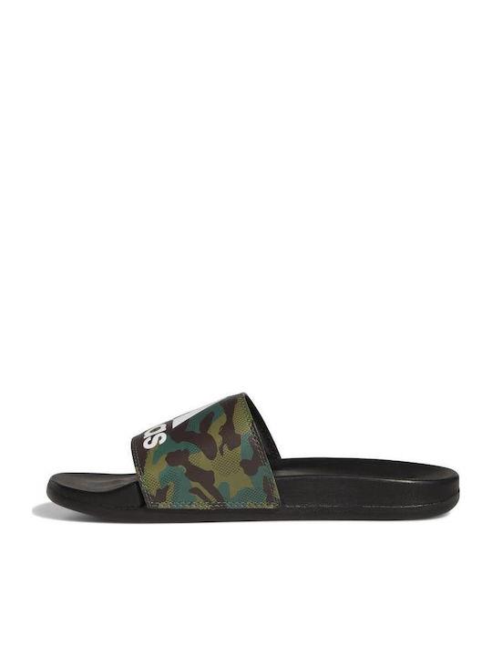 Adilette Cloudfoam Plus Logo Men's Slides Core Black / Core Black / Cloud White