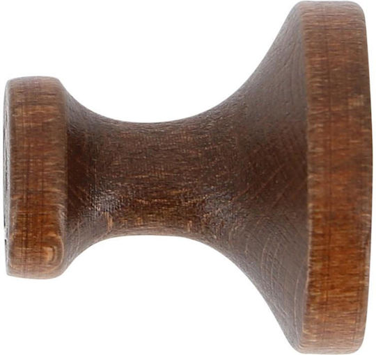 Holdback Wand aus Braunen Holz 2Stücke