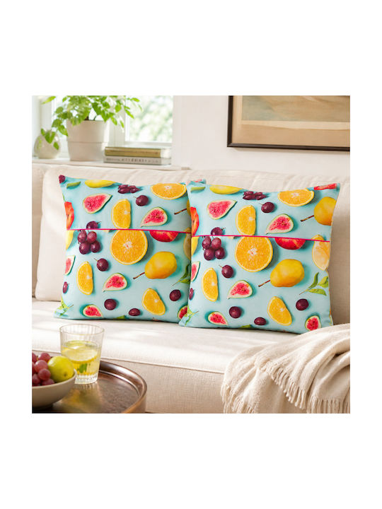 Kotonia Home Perna De Canapea Din 100% Bumbac Multicolor 50x50cm