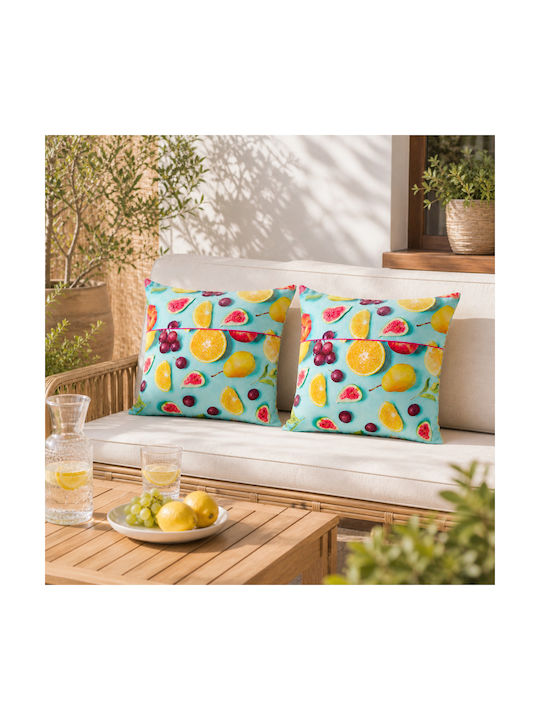 Kotonia Home Perna De Canapea Din 100% Bumbac Multicolor 50x50cm