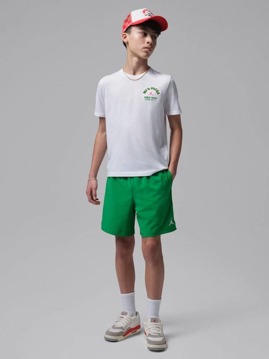 Αθλητικό Παιδικό Σορτς/Βερμούδα Woven Woven Green