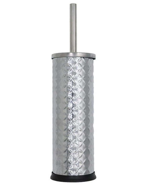 Bisk Perie de Toaletă din Inox Gri