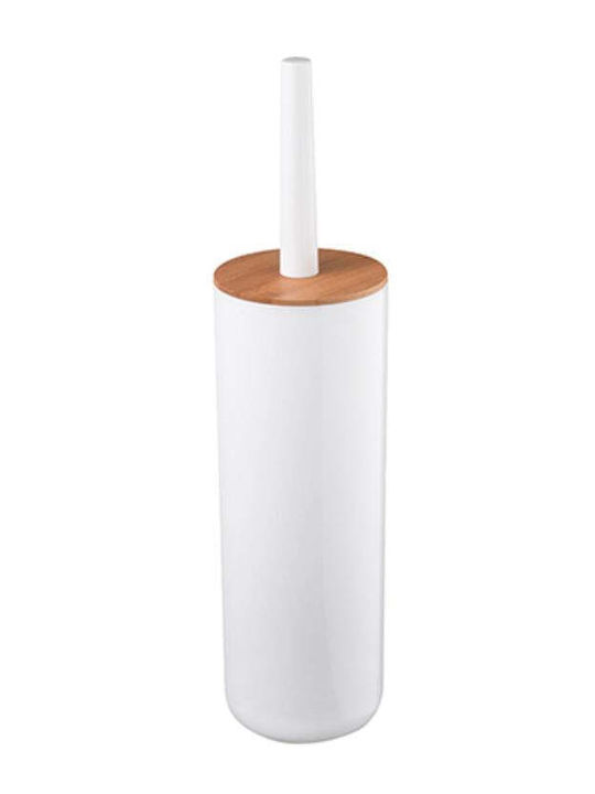 Toni bad Bamboo Toilet Brush White