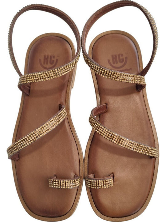 Leather Women's Anatomic Bronze Sandals