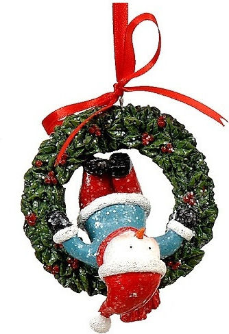 Weihnachtsbaumschmuck Kranz 12cm