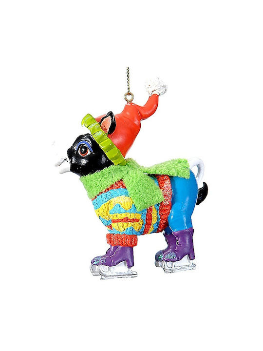 Christmas Tree Ornament Cow 9cm