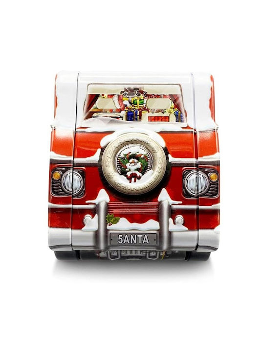 Christmas Metal Container 17x9.3x8.1cm 1000ml