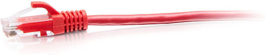 C2G U/UTP Cat.6a (Gigabit) Network Cable Ethernet 1.524m Red