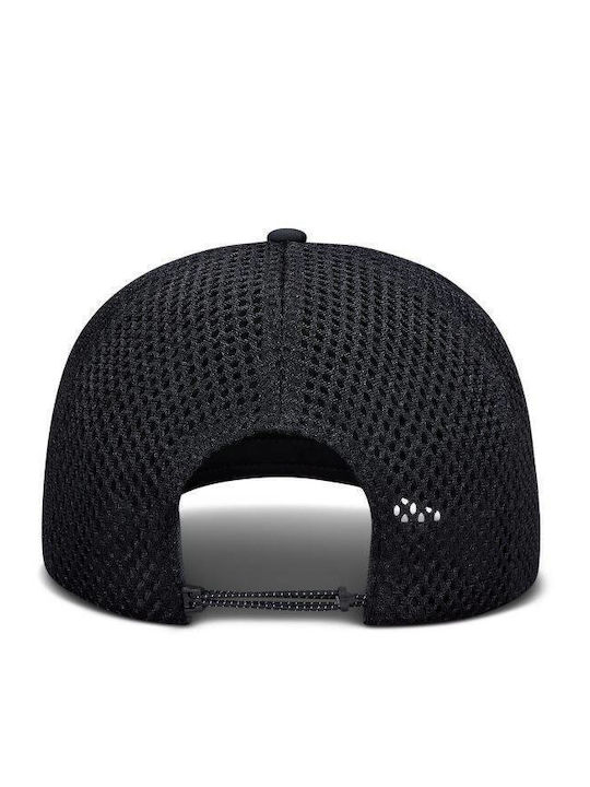 Io8269-010 Nike Pro Dri-fit Unstructured Run Cap Black Reflective Silver Color