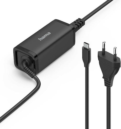 HAMA Notebook USB-C Φορτιστής Laptop 65W