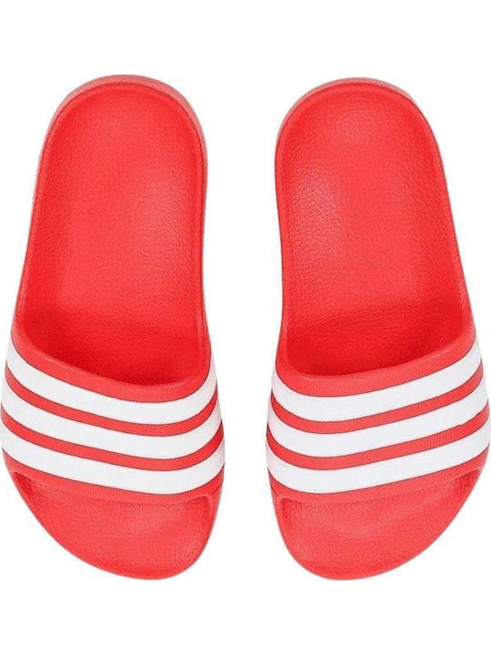 Șlapi pentru copii Albe Adilette Aquak