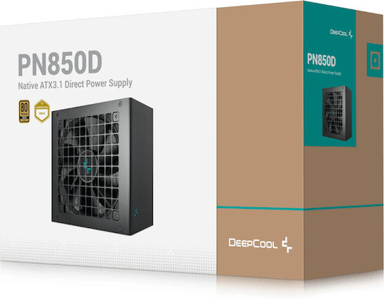 Deepcool PN850D 850W Μαύρο Τροφοδοτικό Υπολογιστή Full Wired 80 Plus Gold