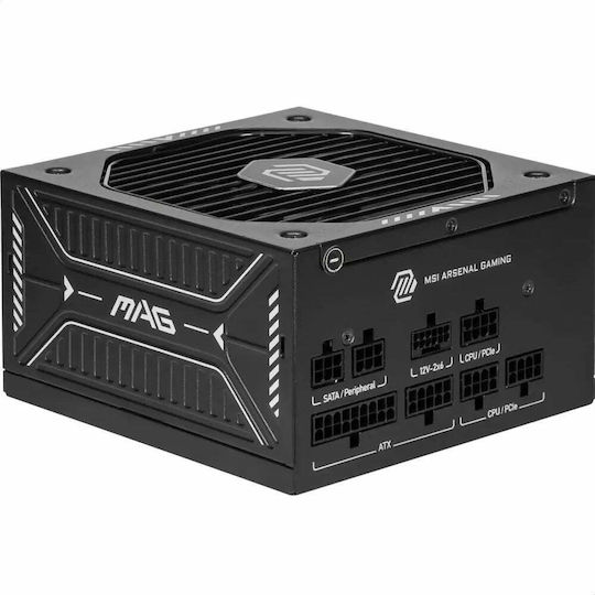 MSI MAG A750GLS 750W Black Computer Power Supply Full Modular 80 Plus Gold