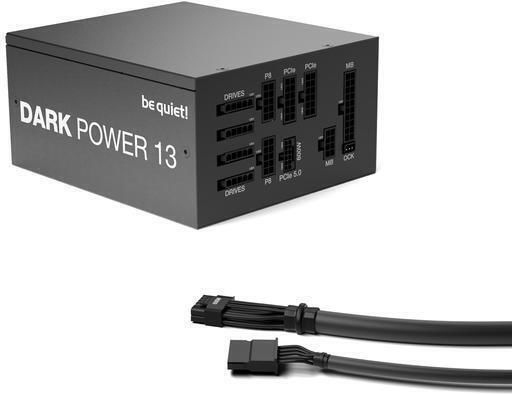 Be Quiet Dark Power 13 850W Black Computer Power Supply Full Modular 80 Plus Titanium
