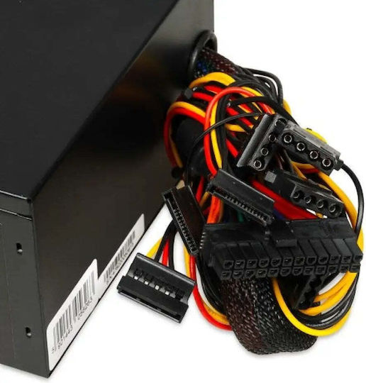 iBox Aurora 500W Negru Sursă de Alimentare Calculator Complet cu fir