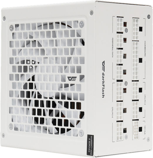 Darkflash 1050W Weißes Netzteil für Computer Voll Verkabelt