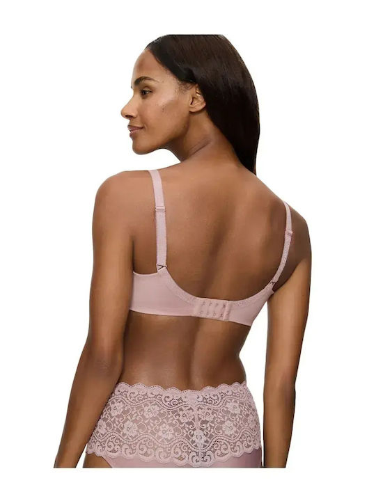 Amourette W01 Ροζ Minimizer Σουτιέν με Μπανέλες