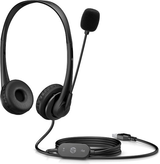HP G2 Stereo On Ear Multimedia Ακουστικά με μικροφωνο και σύνδεση USB-A