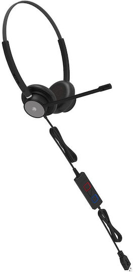 Tellur Voice 320 On Ear Căști Multimedia cu microfon și conexiune USB-A