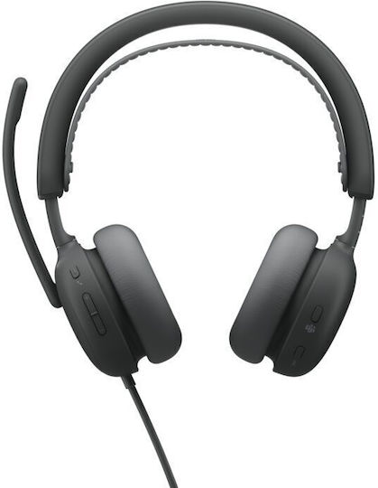 Logitech Zone 2 Teams Version Ασύρματα On Ear Multimedia Ακουστικά με μικρόφωνο και σύνδεση USB-A σε Γκρι χρώμα