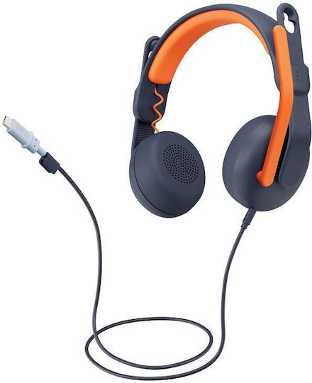 Logitech Zone Learn Albastru clasic On Ear Căști Multimedia cu microfon și conexiune USB-C în culoarea Albastru