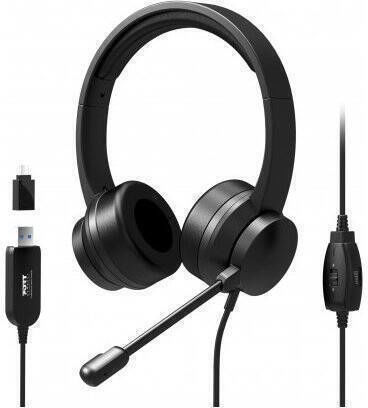 Port Designs On Ear Căști Multimedia cu microfon și conexiune USB-A 901605