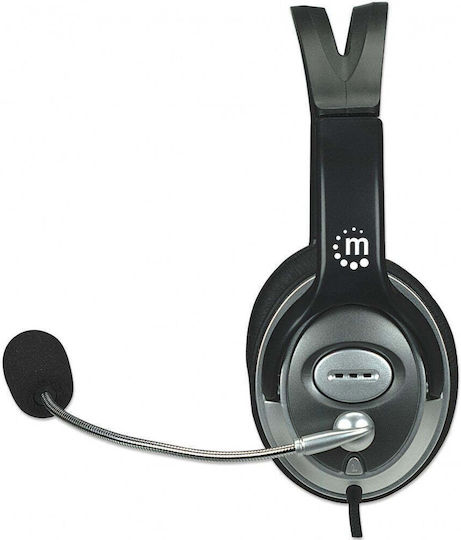 Manhattan On Ear Multimedia Ακουστικά με μικρόφωνο και σύνδεση 3.5mm Jack 175555