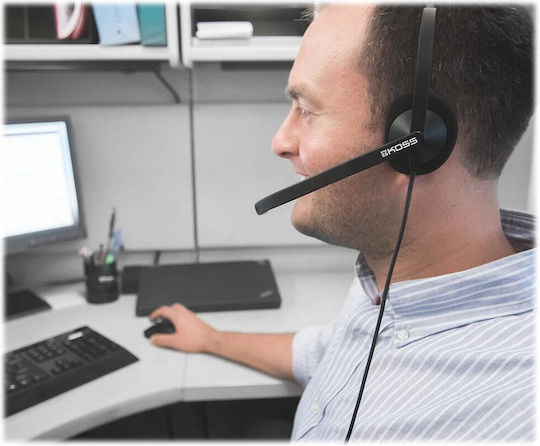 Koss CS195 On Ear Multimedia Ακουστικά με μικροφωνο και σύνδεση USB-A