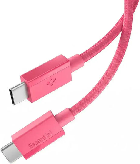 Spigen USB 2.0 Cable USB-C Male - USB-C 60W Pink 1m ACA10414