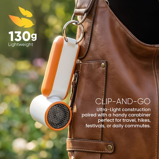Elysium Handheld USB Fan 5W Orange