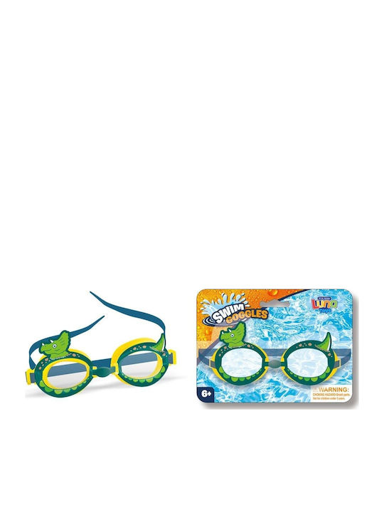 Luna Swimming Goggles Kids Light Blue
