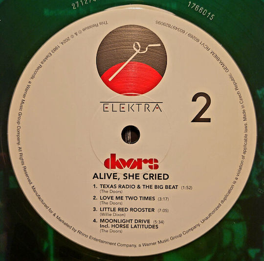 The Doors Κόκκινο Βινύλιο