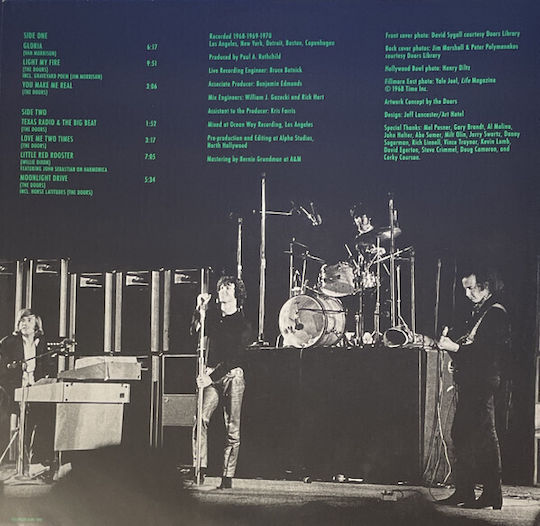 The Doors Κόκκινο Βινύλιο