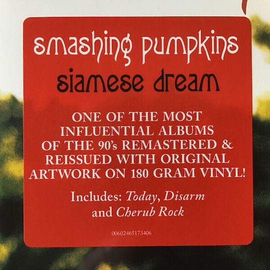 Smashing Pumpkins Siamese Dream 2lp Vinyl