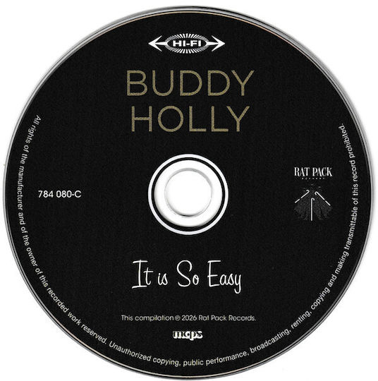 Buddy Holly It Is So Easy Gold 1 Vinyl