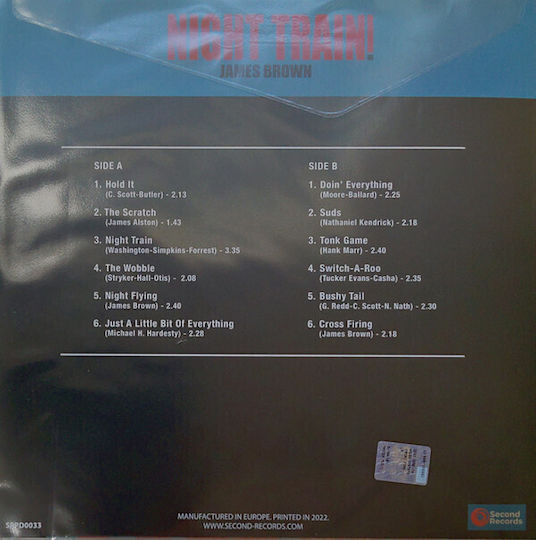 James Brown Night Train - Mighty Instrumentals 1 Vinyl