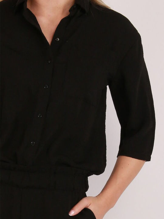 Long Sleeve Women's Shirt Black