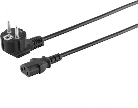 Intel Schuko - IEC C5 Cable 0.6m Μαύρο AC06C05EU