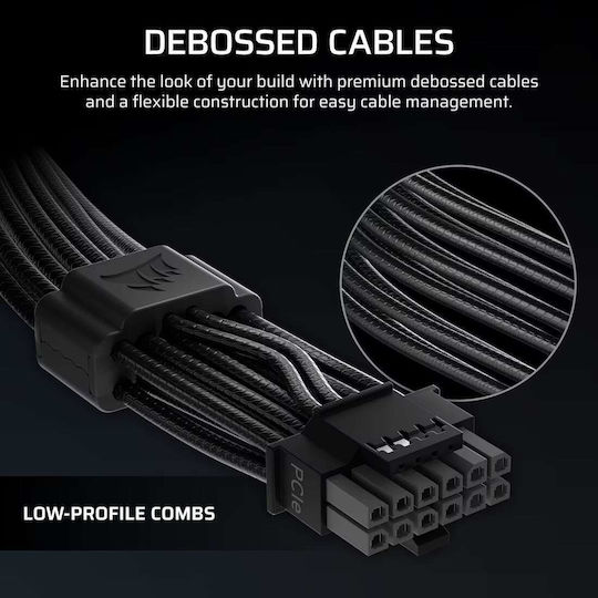 Corsair Thermalprotect - Cable Μαύρο CP-8920472