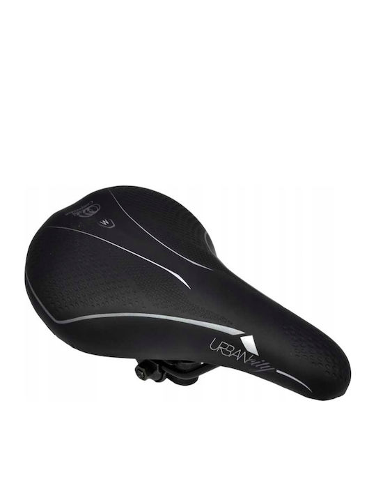 Selle Bassano Σέλα Ποδηλάτου Μαύρη 280 x 155 mm